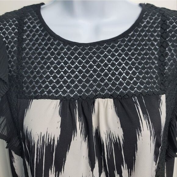 WORTHINGTON Short Sleeve Blouse - Picture 4 of 8